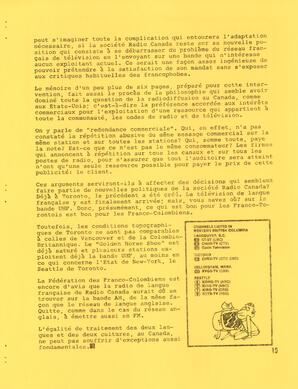   LE CORNOUILLER, 1973   , page 15