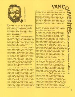   LE CORNOUILLER, 1973   , page 5