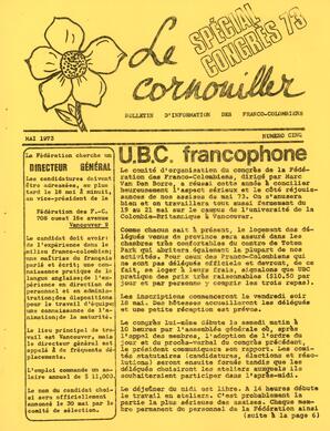   LE CORNOUILLER, 1973   , page 1