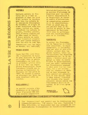   LE CORNOUILLER, 1973   , page 8