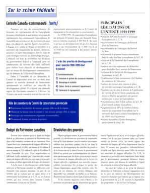   RAPPORT ANNUEL - FFCB, 1998-1999   , page 4