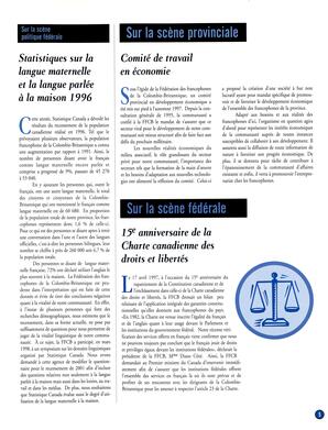   RAPPORT ANNUEL - FFCB, 1997-1998   , page 5