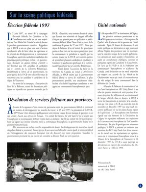   RAPPORT ANNUEL - FFCB, 1997-1998   , page 3