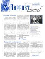 RAPPORT ANNUEL - FFCB, 1994-1995