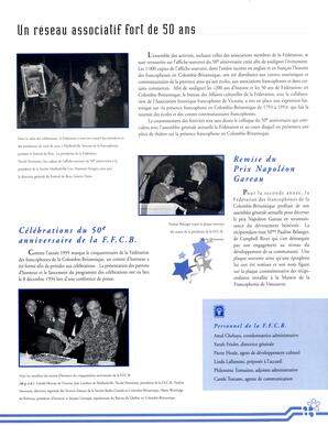   RAPPORT ANNUEL - FFCB, 1994-1995   , page 8