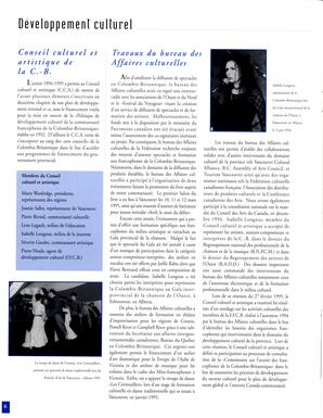   RAPPORT ANNUEL - FFCB, 1994-1995   , page 6