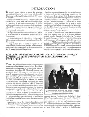   RAPPORT ANNUEL - FFCB, 1992-1993   , page 4