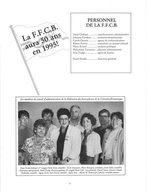   RAPPORT ANNUEL - FFCB, 1992-1993   , page 11