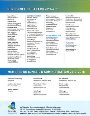   RAPPORT ANNUEL - FFCB, 2017-2018   , page 13