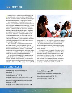   RAPPORT ANNUEL - FFCB, 2016-2017   , page 8