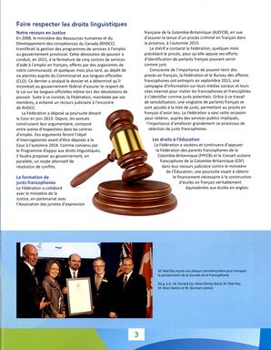   RAPPORT ANNUEL - FFCB, 2013-2014   , page 5