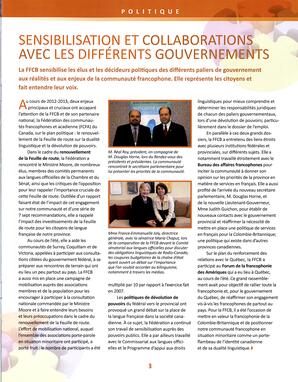   RAPPORT ANNUEL - FFCB, 2012-2013   , page 5