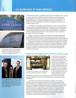   RAPPORT ANNUEL - FFCB, 2009-2010   , page 8