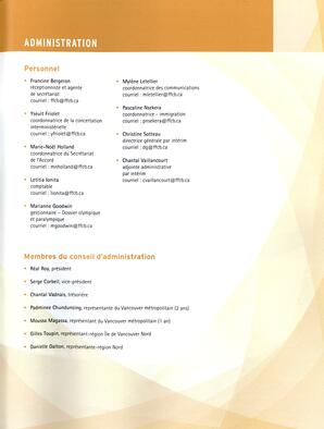   RAPPORT ANNUEL - FFCB, 2009-2010   , page 23