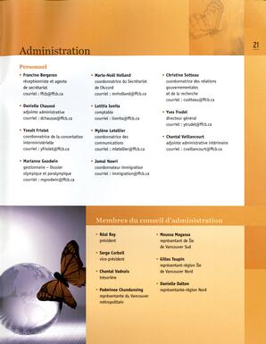   RAPPORT ANNUEL - FFCB, 2008-2009   , page 23
