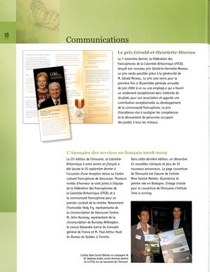   RAPPORT ANNUEL - FFCB, 2008-2009   , page 20