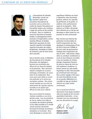   RAPPORT ANNUEL - FFCB, 2007-2008   , page 4
