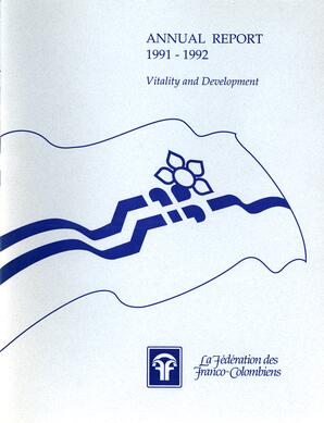   RAPPORT ANNUEL - FFCB, 1991-1992   , page 20
