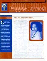 RAPPORT ANNUEL - FFCB, 2006-2007