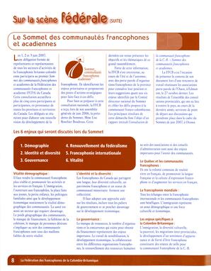   RAPPORT ANNUEL - FFCB, 2006-2007   , page 8