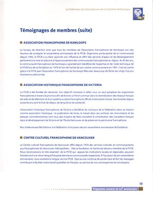   RAPPORT ANNUEL - FFCB, 2005   , page 21
