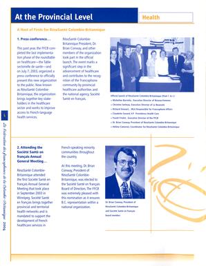   RAPPORT ANNUEL - FFCB, 2004   , page 4