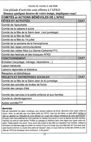   LA VOIX DES KOOTENAYS, 2008   , page 22