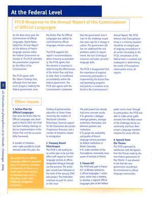   RAPPORT ANNUEL - FFCB, 2004   , page 10