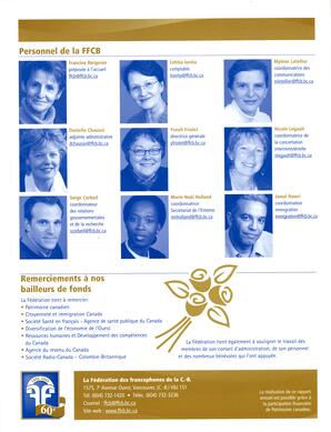   RAPPORT ANNUEL - FFCB, 2004-2005   , page 24