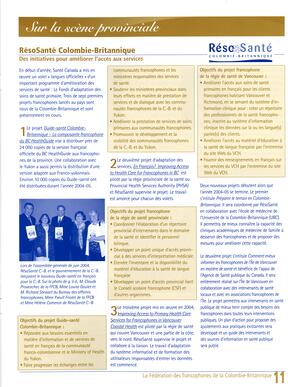   RAPPORT ANNUEL - FFCB, 2004-2005   , page 11