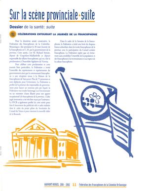   RAPPORT ANNUEL - FFCB, 2001-2002   , page 11