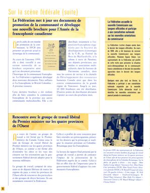   RAPPORT ANNUEL - FFCB, 1999-2000   , page 6