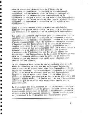   RAPPORT ANNUEL - FFCB, 1998-1999   , page 6