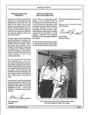   RAPPORT ANNUEL - FFCB, 1990-1991   , page 18
