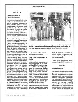   RAPPORT ANNUEL - FFCB, 1990-1991   , page 16
