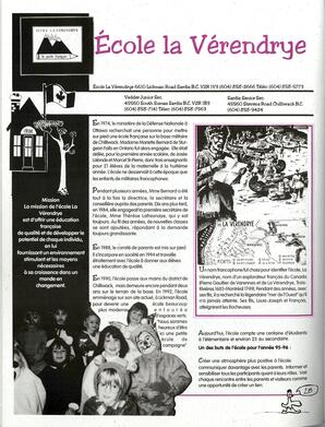   INFO-PARENTS COLOMBIE-BRITANNIQUE, 1995   , page 29