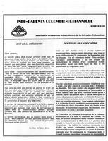 INFO-PARENTS COLOMBIE-BRITANNIQUE, 1993