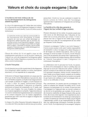   INFO-PARENTS COLOMBIE-BRITANNIQUE, 2005   , page 6