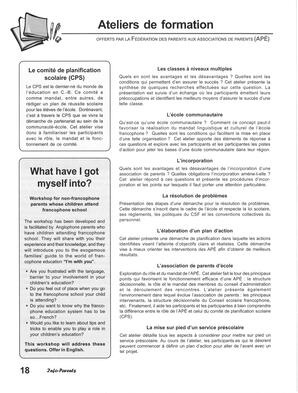   INFO-PARENTS COLOMBIE-BRITANNIQUE, 2005   , page 18
