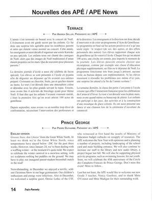   INFO-PARENTS COLOMBIE-BRITANNIQUE, 2005   , page 14