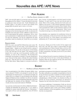   INFO-PARENTS COLOMBIE-BRITANNIQUE, 2005   , page 12