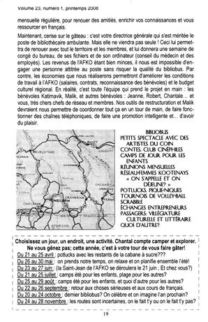   LA VOIX DES KOOTENAYS, 2008   , page 19