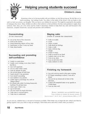   INFO-PARENTS COLOMBIE-BRITANNIQUE, 2004   , page 18