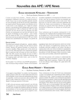  INFO-PARENTS COLOMBIE-BRITANNIQUE, 2004   , page 14