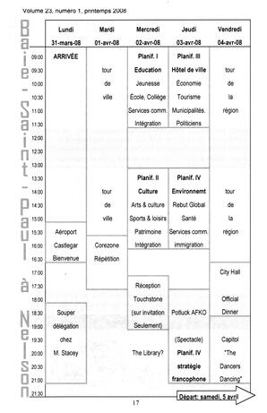   LA VOIX DES KOOTENAYS, 2008   , page 17