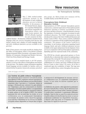   INFO-PARENTS COLOMBIE-BRITANNIQUE, 2004   , page 4
