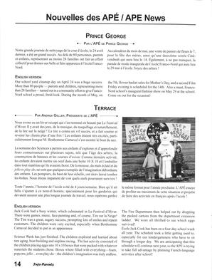  INFO-PARENTS COLOMBIE-BRITANNIQUE, 2004   , page 14