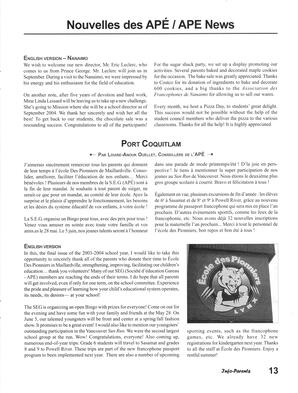   INFO-PARENTS COLOMBIE-BRITANNIQUE, 2004   , page 13