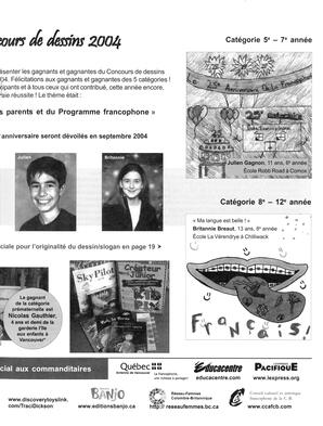   INFO-PARENTS COLOMBIE-BRITANNIQUE, 2004   , page 11