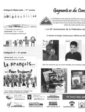   INFO-PARENTS COLOMBIE-BRITANNIQUE, 2004   , page 10